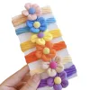 Non-hair-damaging children's bow hair tie, high-elasticity girls' bun hair circle, girls' hair tie, baby rubber band hair accessory, Yifan jewelry Item Picture